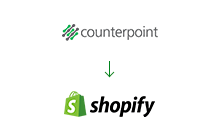 CounterPoint to Shopify